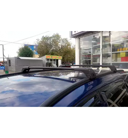 Багажник на рейлинги для JAC JS3 Tourmaline V1 черный в Нижнем Новгороде